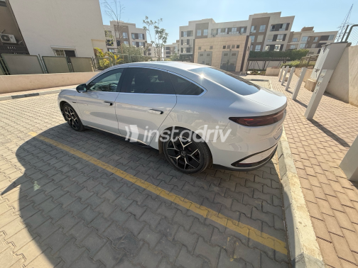 Byd Han 2024 White Automatic Used for Sale in Giza - 3