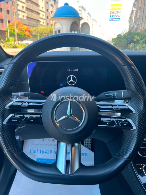 Mercedes E 300 2021 Dark Gray Automatic Used for Sale in Alexandria - 6