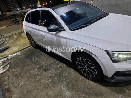 Skoda Scala 2022 White Automatic Used for Sale in Maadi - 5