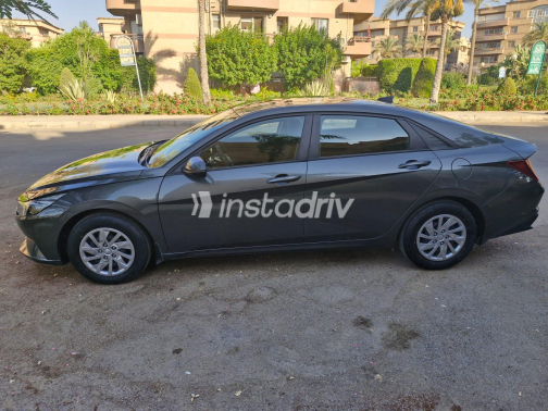 Hyundai Elantra CN7 2022 Gray Automatic Used for Sale in Cairo - 2