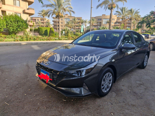Hyundai Elantra CN7 2022 Gray Automatic Used for Sale in Cairo - 9