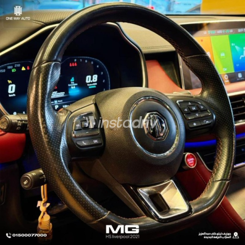 MG HS 2021 Dark Blue Automatic Used for Sale in Nasr city - 4