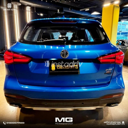 MG HS 2021 Dark Blue Automatic Used for Sale in Nasr city - 6