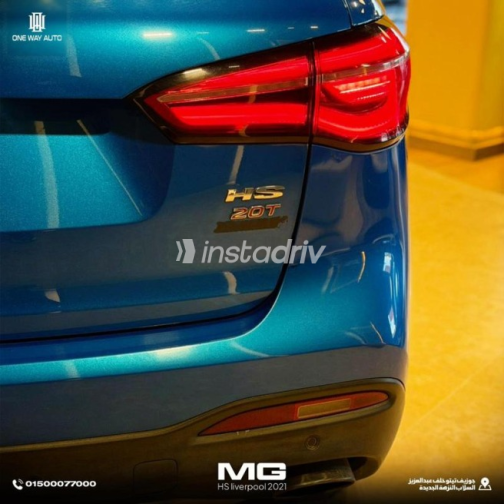 MG HS 2021 Dark Blue Automatic Used for Sale in Nasr city - 7
