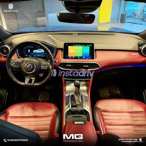 MG HS 2021 Dark Blue Automatic Used for Sale in Nasr city - 9