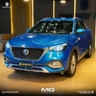 MG HS 2021 Dark Blue Automatic Used for Sale in Nasr city