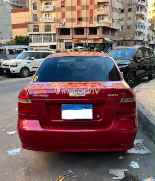 Chevrolet Aveo 2013 Dark Red Manual Used for Sale in Alexandria - 2