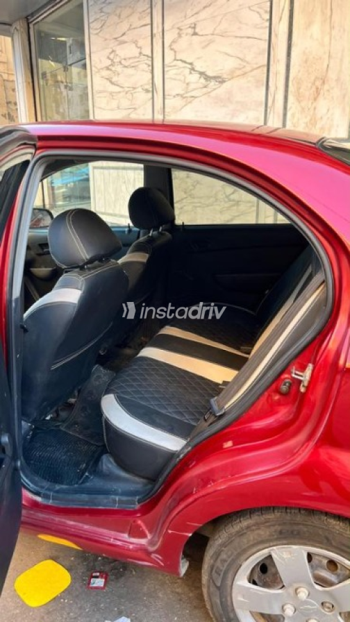 Chevrolet Aveo 2013 Dark Red Manual Used for Sale in Alexandria - 3
