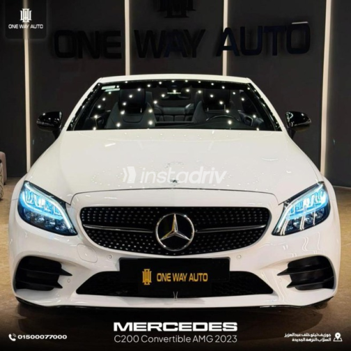 Mercedes C 200 2023 White Automatic Used for Sale in Cairo - 6