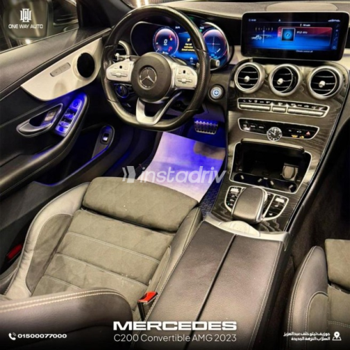 Mercedes C 200 2023 White Automatic Used for Sale in Cairo - 7