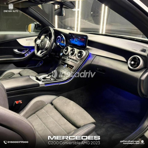 Mercedes C 200 2023 White Automatic Used for Sale in Cairo - 8