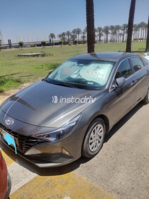 Hyundai Elantra CN7 2021 Silver Automatic Used for Sale in Greater Cairo ( Cairo + Giza) - 1