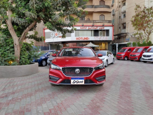 ام جى 6 2025 أحمر أوتوماتيك مستعملة للبيع في القاهرة