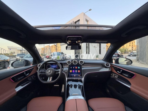 مرسيدس GLC300  إيه إم جي 2025 أسود أوتوماتيك مستعملة للبيع في القاهرة - 8