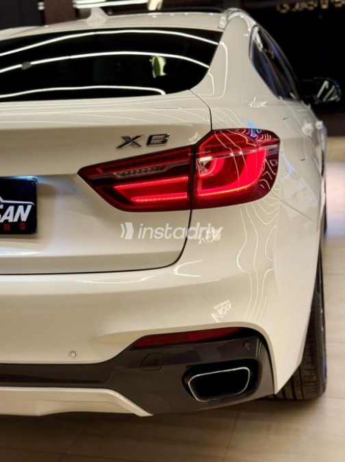 بي ام دبليو X6 2016 أبيض أوتوماتيك مستعملة للبيع في دمياط - 6