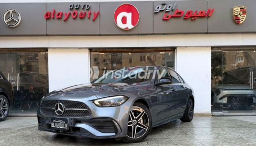Mercedes C 180 2023 Gray Automatic Used for Sale in Nasr city - 1