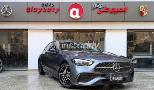 Mercedes C 180 2023 Gray Automatic Used for Sale in Nasr city - 3