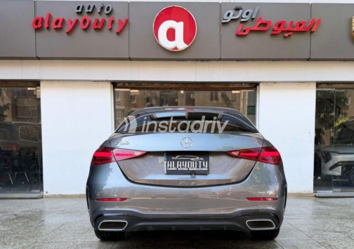 Mercedes C 180 2023 Gray Automatic Used for Sale in Nasr city - 4