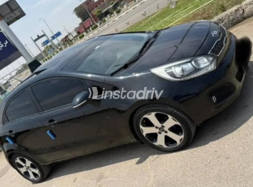 Kia Rio 2013 Black Automatic Used for Sale in Ismailia - 2