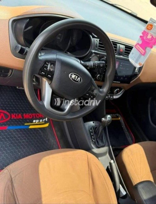 Kia Rio 2013 Black Automatic Used for Sale in Ismailia - 3