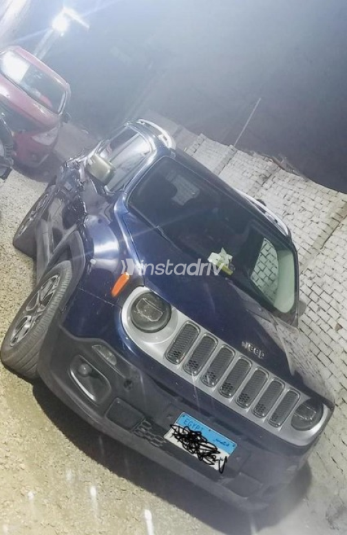 Jeep Renegade 2016 Dark Blue Automatic Used for Sale in 6 October - 3