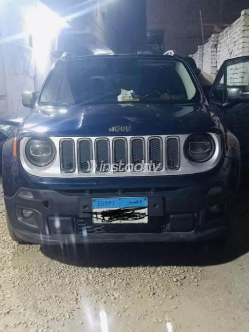 Jeep Renegade 2016 Dark Blue Automatic Used for Sale in 6 October - 5