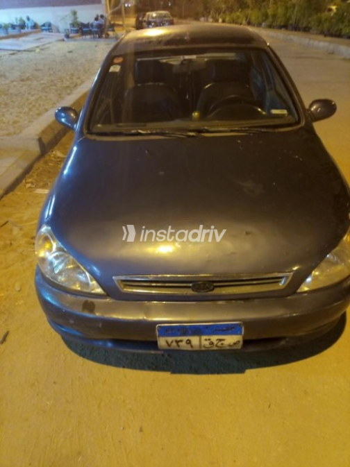 Kia Rio 2001 Dark Blue Manual Used for Sale in Giza - 2