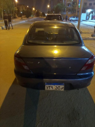 كيا ريو 2001 أزرق غامق يدوي مستعملة للبيع في الجيزة