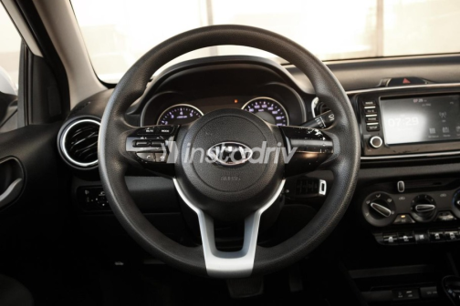 Kia Pegas 2020 White Automatic Used for Sale in Nasr city - 2