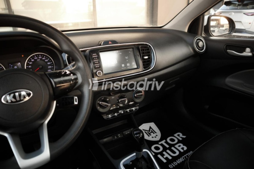 Kia Pegas 2020 White Automatic Used for Sale in Nasr city - 6