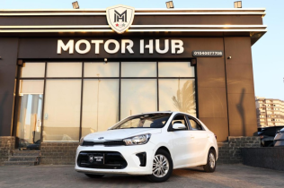 Kia Pegas 2020 White Automatic Used for Sale in Nasr city