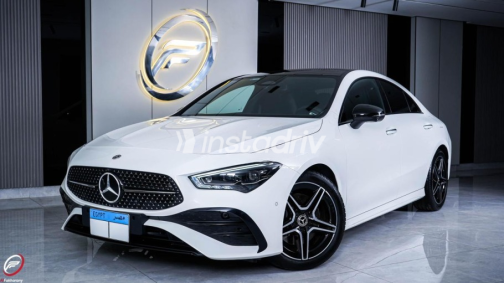 مرسيدس CLA 200 2024 أبيض أوتوماتيك مستعملة للبيع في القاهرة الكبرى ( القاهرة - الجيزة) - 1