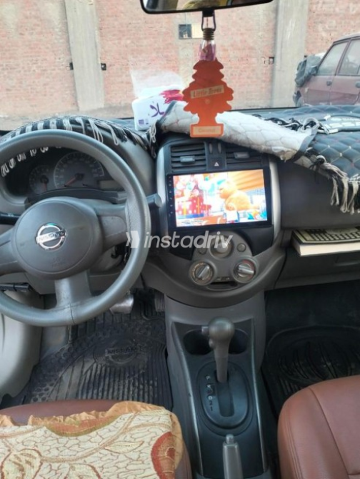 Nissan Sunny 2015 Green Automatic Used for Sale in Qalyub - 1