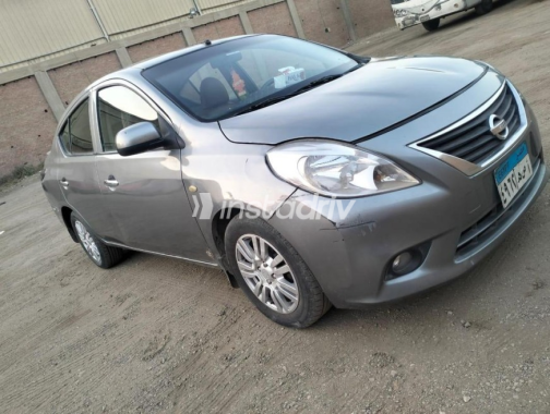 Nissan Sunny 2015 Green Automatic Used for Sale in Qalyub - 7