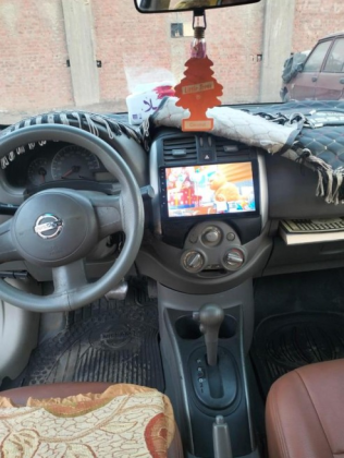 Nissan Sunny 2015 Green Automatic Used for Sale in Qalyub