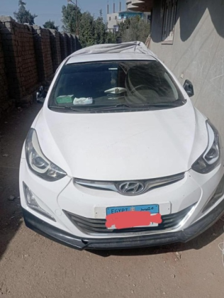 Hyundai Avante 2015 White Automatic Used for Sale in Zagazig