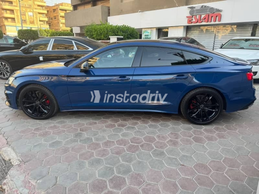 Audi A5 2024 Dark Blue Automatic Used for Sale in Cairo - 2