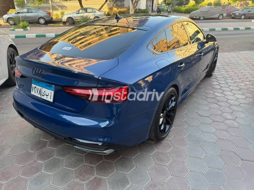 Audi A5 2024 Dark Blue Automatic Used for Sale in Cairo - 10