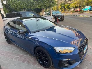 Audi A5 2024 Dark Blue Automatic Used for Sale in Cairo