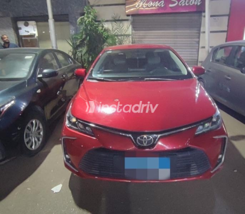 Toyota Corolla 2022 Red Automatic Used for Sale in Dokki - 1