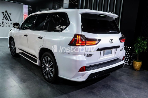 لكزس Lx 2019 أبيض أوتوماتيك مستعملة للبيع في مدينتى - 4