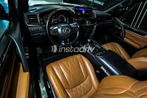 لكزس Lx 2019 أبيض أوتوماتيك مستعملة للبيع في مدينتى - 8
