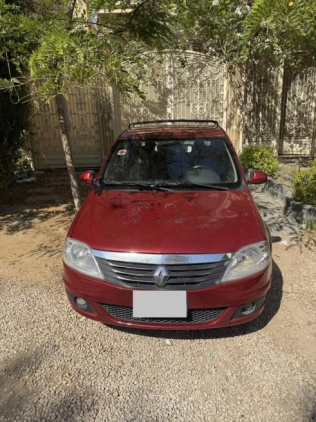 Renault Logan 2013 Red Automatic Used for Sale in Giza