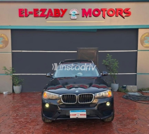 BMW X3 2015 Black Automatic Used for Sale in Nasr city - 1
