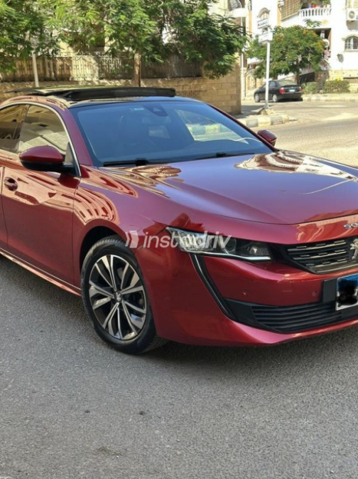 Peugeot 508 2022 Red Automatic Used for Sale in Obour City - 1