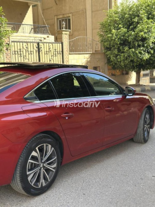 Peugeot 508 2022 Red Automatic Used for Sale in Obour City - 2