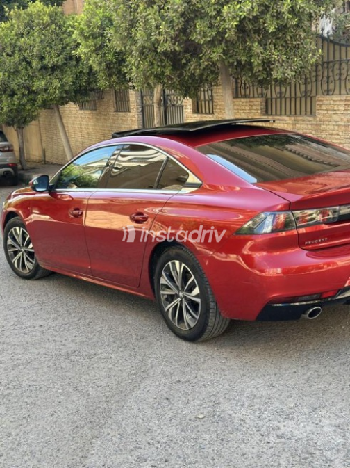 Peugeot 508 2022 Red Automatic Used for Sale in Obour City - 3