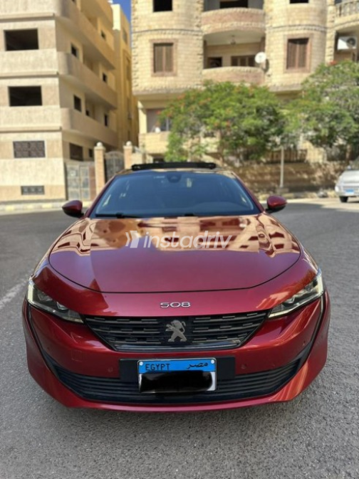 Peugeot 508 2022 Red Automatic Used for Sale in Obour City - 4