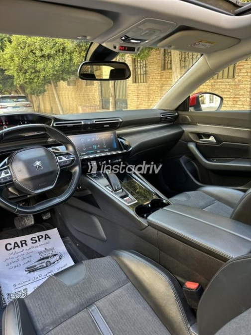 Peugeot 508 2022 Red Automatic Used for Sale in Obour City - 6