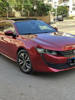 Peugeot 508 2022 Red Automatic Used for Sale in Obour City